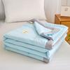 Summer Light Comforter Soft Air Conditioning Four Season Quilt/Blanket A Grade Washed Cotton Single Double Bed Comforter Quilt