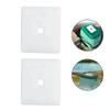 2 Peças Filtro de Ar de Algodão Branco Para Bomba de Ar HP 60/Para HP 80 Peça de Reposição Para Manutenção da Bomba Melhoria do Lar