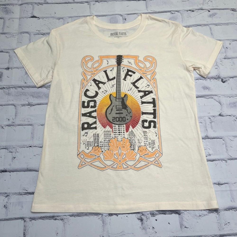 Vintage  Rascal Flatts Band 2000 Shirt Unisex Concert S to 5XL DO523 Unisex T-Shirt XXXL