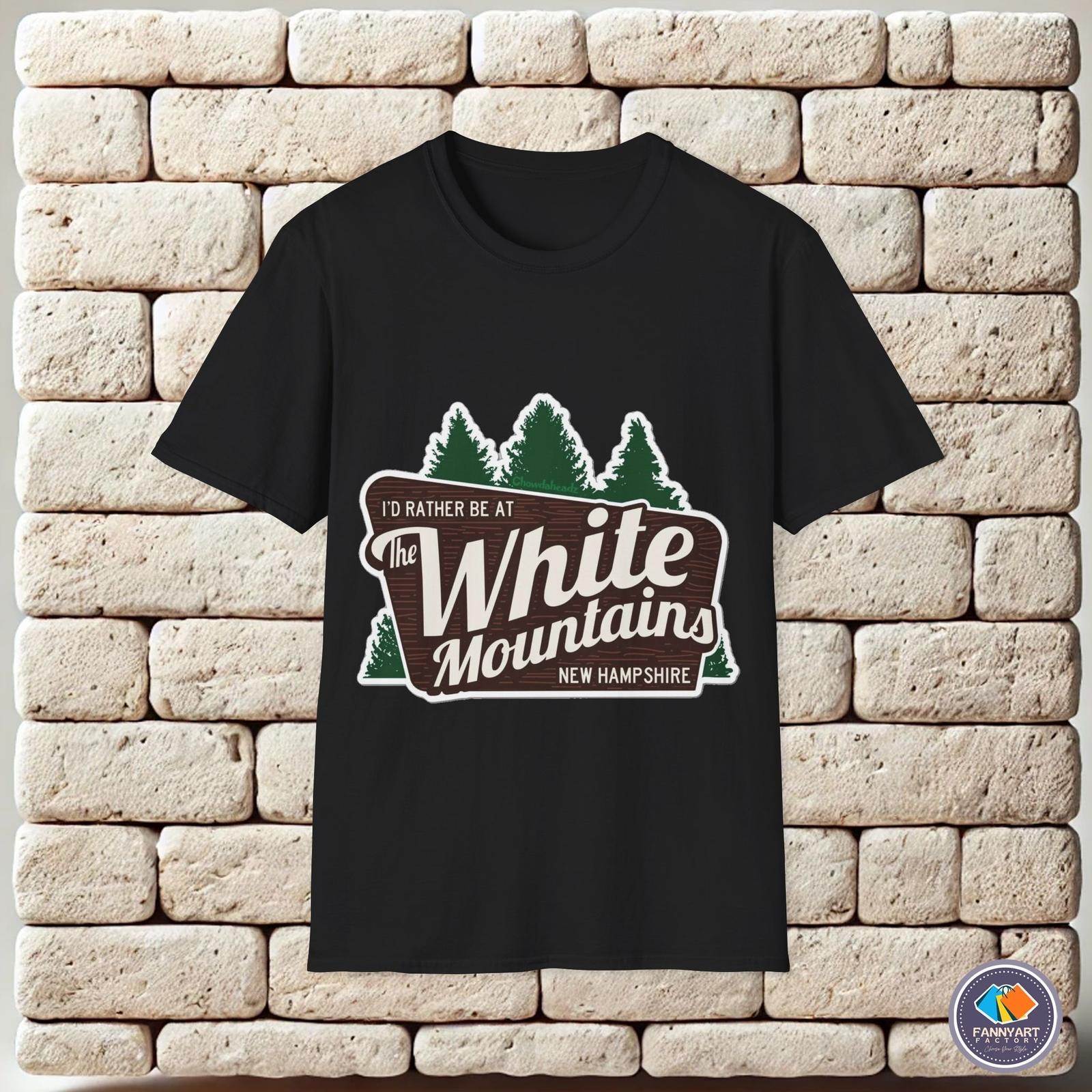 White Mountains New Hampshire Unisex T-Shirt M