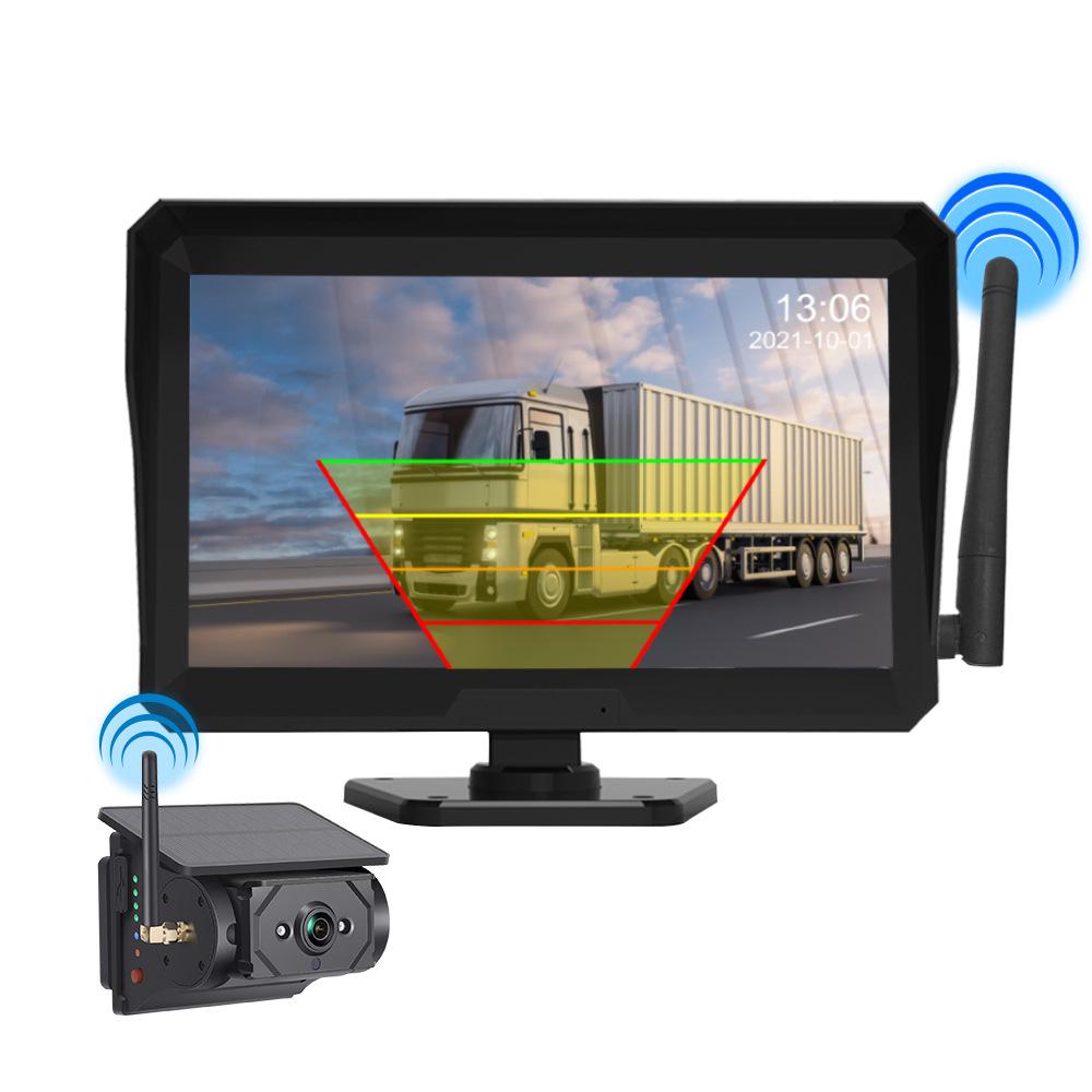 7" Solar-Powered Wireless HD Car & Truck Reversing Camera