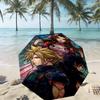 Final Fantasy Print Umbrella Automatic Opening/ Closing - Portable Foldable Design - Daily use for Travel/Outdoor - Gift for Birthday