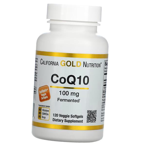 

Коэнзим Q10, CoQ10 100, California Gold Nutrition (70427001) 120vcaps
