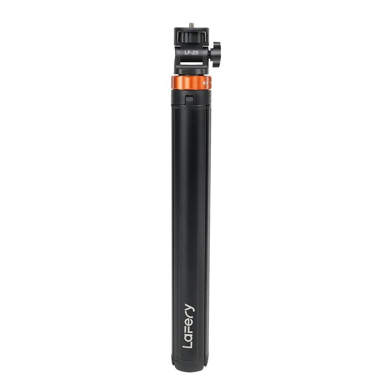 Portable Mini Aluminum Tripod for Video Camera Indoor/Outdoor Use Adjustable Height чёрный
