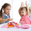 Strawberry Design Wooden Simulation Cake Toys Cooking Role Play Toys  Children's Play