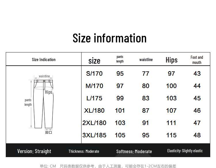 Peacebird Men's CNY Series Straight-Leg Casual Trousers