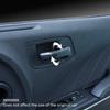 For Dodge Charger 2011- ABS Carbon Fiber Interior Door Handle Cover Trim 4P