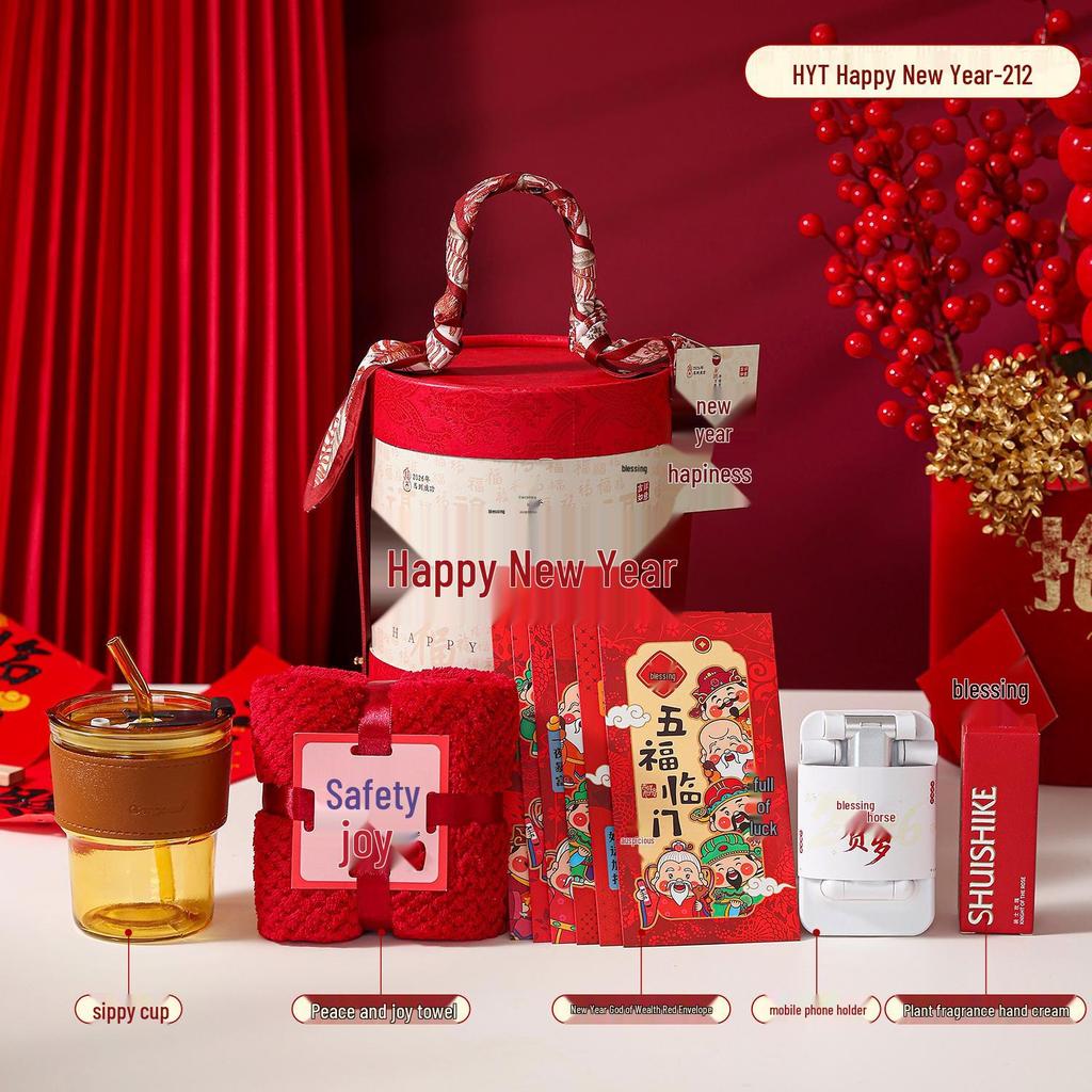 2026 Jahr des Pferdes Geschenkset: Neujahrs- & Jubiläumsgeschenke für Mitarbeiter & Kunden