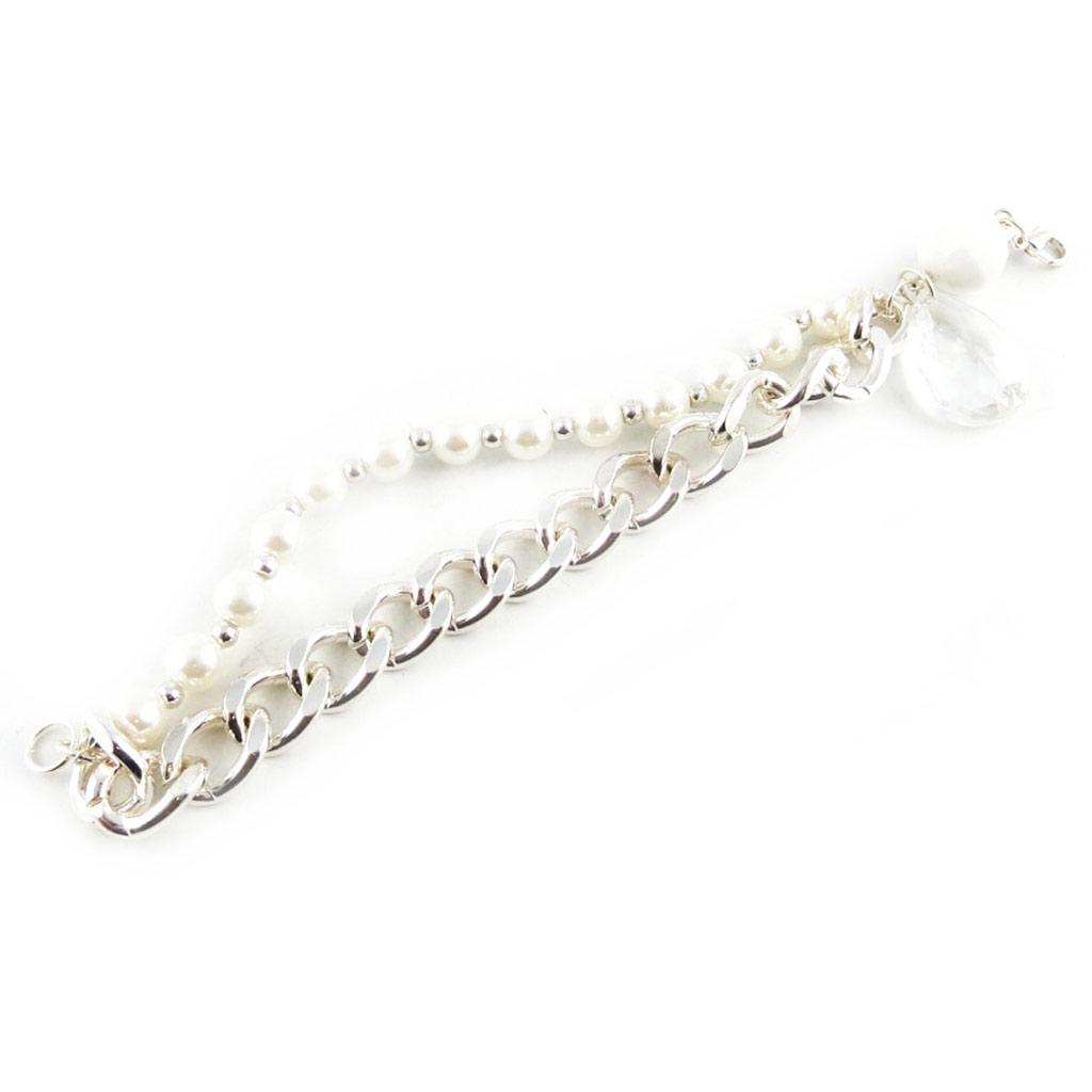 Les Trésors De Lily [E3169] - Bracelet 'Sissi' Blanc