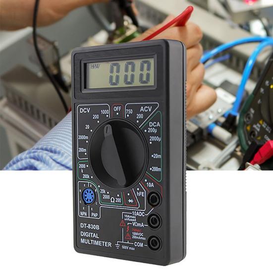 Multimeter Analysis Cheap with Digital Amp Measurement Analysis Instruments DT830B Consumer ...