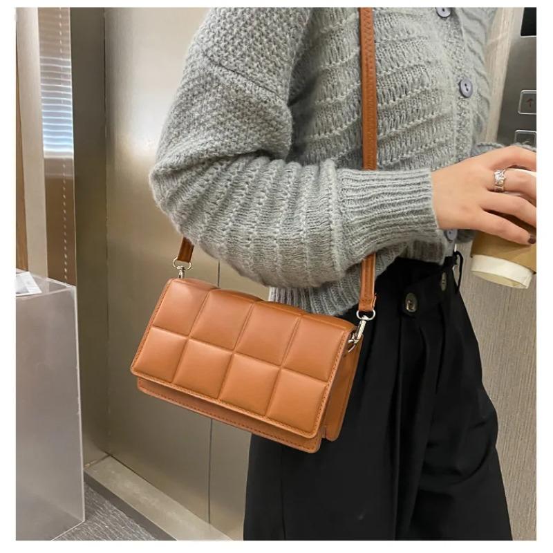 Minimalist Street Trendy Small Square Bag, Women'S One Shoulder Underarm Bag, Versatile Diagonal Cross Commuting Women'S Bag