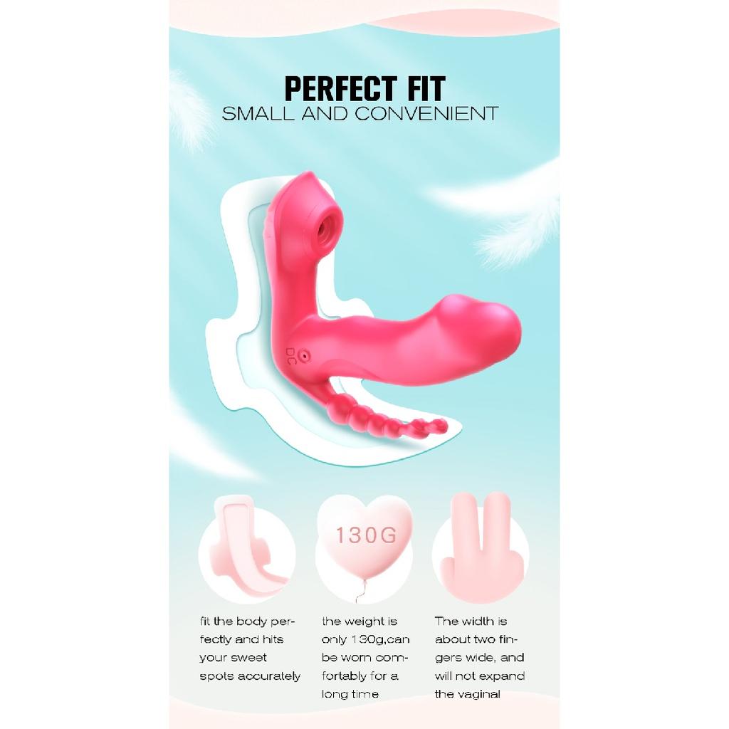 Wireless Remote Control Harness Invisible Silicone Vibrator For Women Adult Sex Toy Clitoral Oral Sex Stimulator  Anal