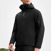 Fila Casual Versatile Single-Layer Hooded Waterproof Jacket Men Jacket Deep-Black A11M517709FBK