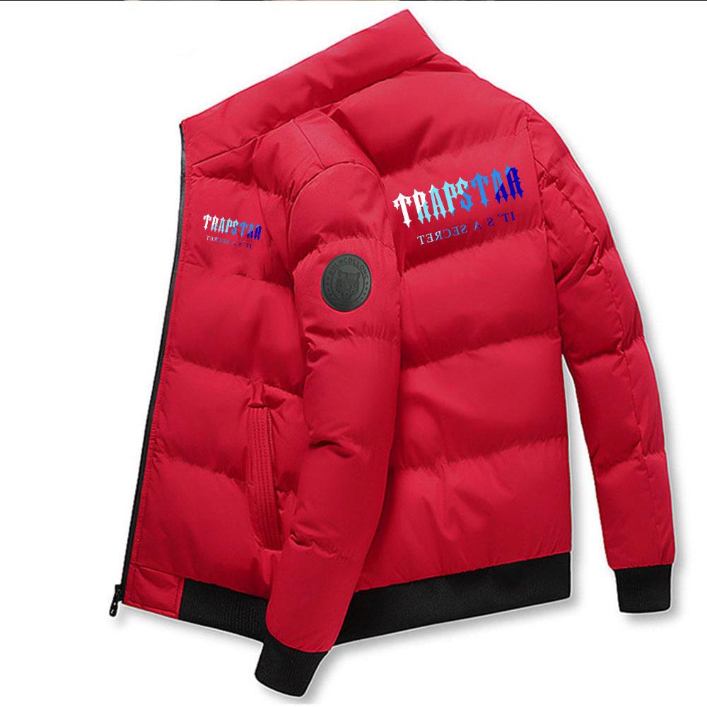 2024 Winter Herren Freizeit Jacke mit Print aus Baumwolle - Warm und Stilvoll