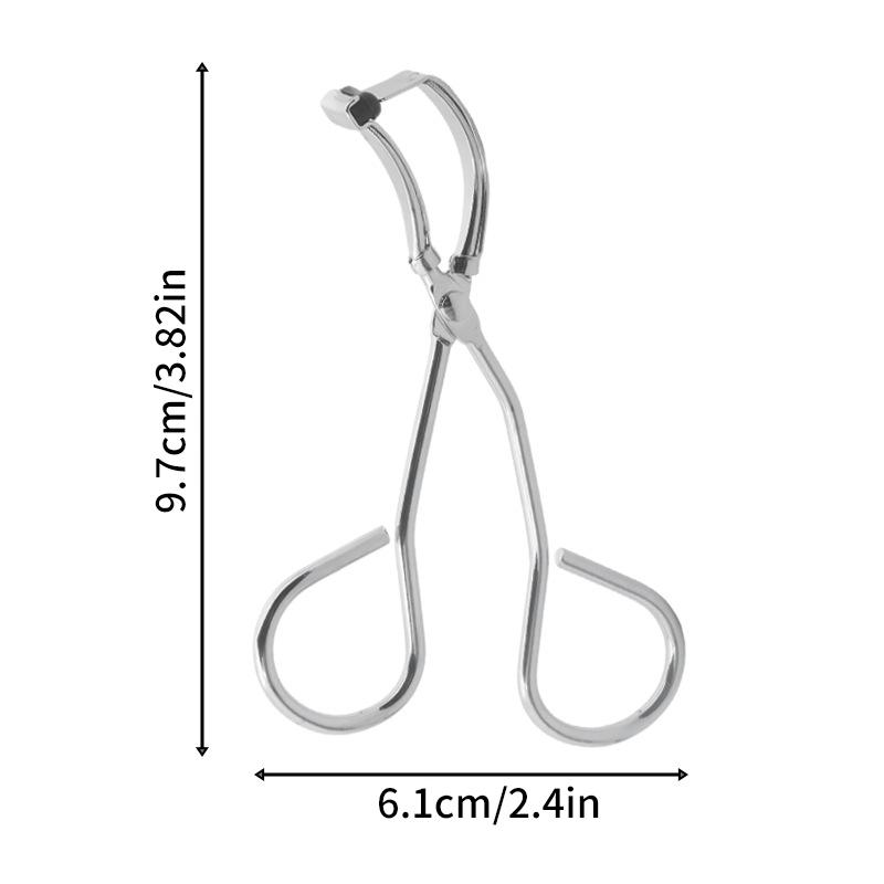 

Местные щипцы для завивки ресниц из нержавеющей стали Инструмент для завивки натуральных ресниц Аппликатор для натуральной завивки Профессиональные щипцы для завивки ресниц серебряный