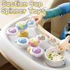 3Pcs/Set Rotating Rattle Suction Cup Spinner Toys Cartoon Animal Spinner  Children Gift