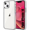 Vāciņš - Silikons - iPhone 14 - Caurspīdīgs - Elastīgs - Optimāla aizsardzība