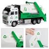 Kids Toy Car Pull Back Alloy Vehicle Model Engineering Garbage Sanitation Truck