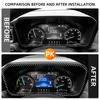 For Ford Maverick 2026 2026 2026 LHD Instrument Panel Frame Dashboard Panel Trim Cover Decoration Sticker Interior Accessories