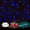 Starry ball star light colorful rotating star moon projection light starry romantic baby sleep night light