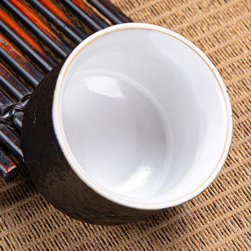 Lot de 6 tasses à café en céramique, tasses à expresso, tasses à thé japonaises en céramique, bols à thé en porcelaine, tasses à thé de l'après-midi, tasses à café, vente en gros
