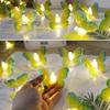 10/20 LEDs Butterfly Light String Led Fairy Light 1.5/3m Battery Holiday Garland for Christmas Wedding Festival Party Decoration