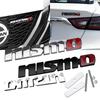 Multifunktionale Auto Frontgrill Nismo Emblem Aufkleber Exterieur Zubehör für Nissan Tiida Teana Juke Note Versa Almera X-Trail