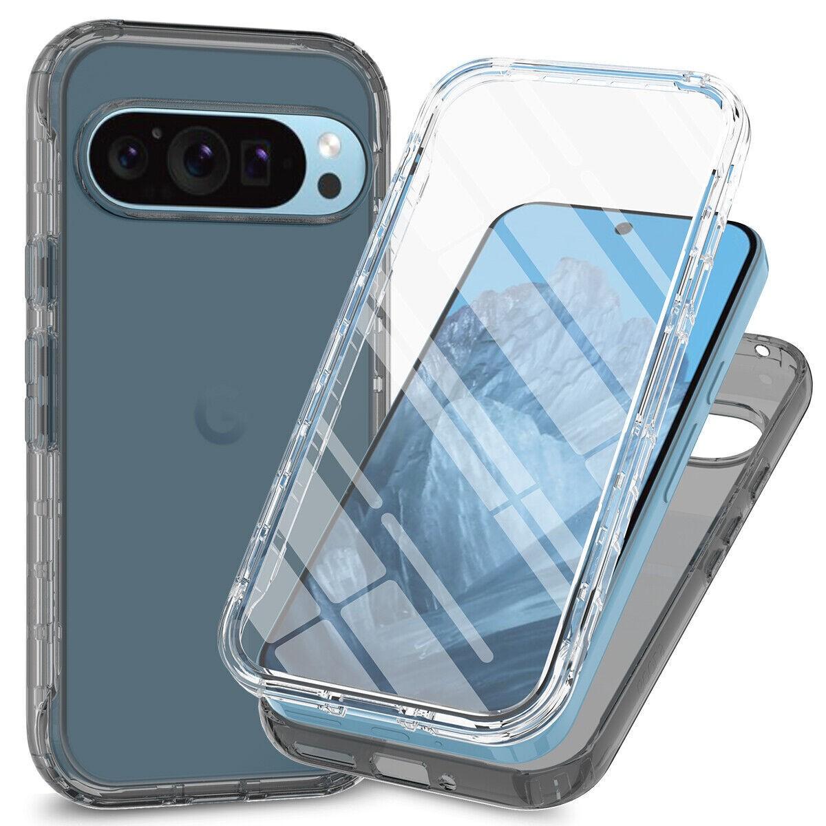 Built-in Screen Protector Rugged Shockproof Case for Google Pixel 9 ProXL/9Pro/9 For Google Pixel 9 / 9 Pr
