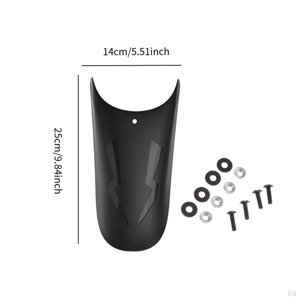 Set Paraspruzzi Moto Estensione Protettiva Flap Montaggio Semplice Parafango Moto