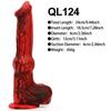 Pênis de silicone animal dildo para cachorro pau monstro macio com ventosa plugue anal brinquedo masturbação masculina feminina brinquedos sexuais anais adultos para mulheres