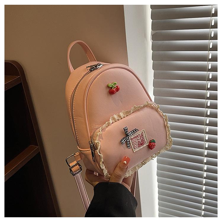 Backpack Women's Fashion Versatile Niche Design Student School Bag Cute Casual Lightweight Travel Backpack