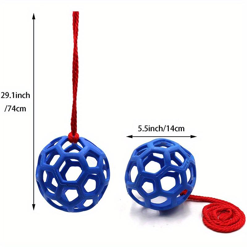 Pferde Leckerliball Heufutterspender Spielzeugball Hängendes Fütterungsspielzeug für Pferd Pferd Ziege Schaf Stressabbau Pferde Leckerliball