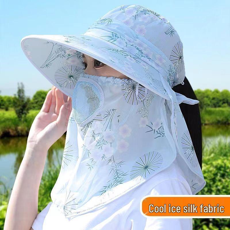 Chapeau de soleil respirant à large bord pour femmes d'âge moyen et âgées - Mode d'été et protection UV