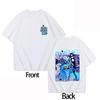 Round Neck Boys Girls T-shirt Cute KPOP Demon Hunter Tiger Derpy Parent-child Girls Short-sleeved Comfortable Adult Top