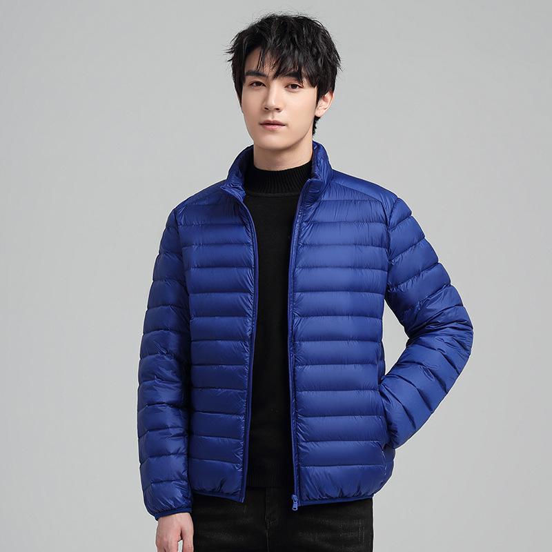 Men's 2025 Lightweight Hooded Down Jacket - New Arrival Winter Stand Collar Short Outerwear