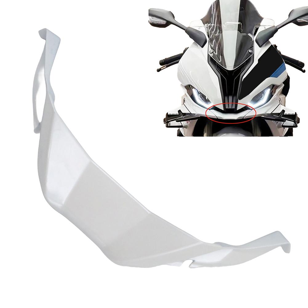 Front Air Intake Lip Cover Fairing Compatible with For BMW S1000RR 2025 and 2025 Models ABS Construction White Finish