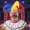 Halloween Jester Costumes Clown Courts Jester Hat Clown Nose Mardi Gras Jester Hat for Masquerades Carnivals Cosplay