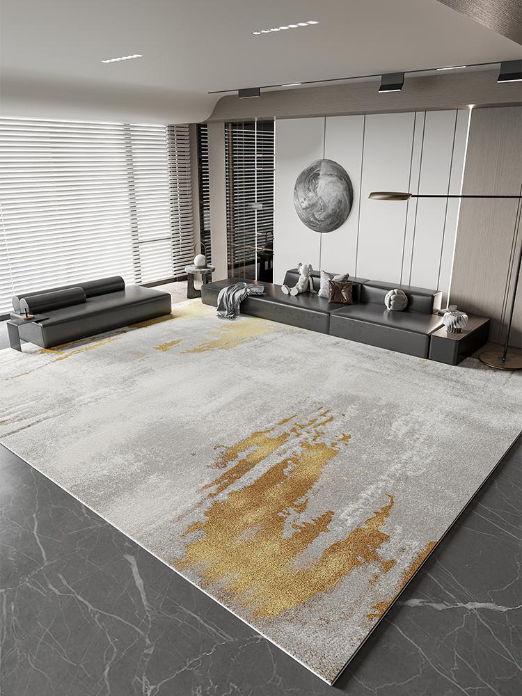 Light Luxury Study Rug Large Area Nordic Style Carpets for Living Room Minimalist Bedroom Decor Bedside Carpet Home Washable Mat
