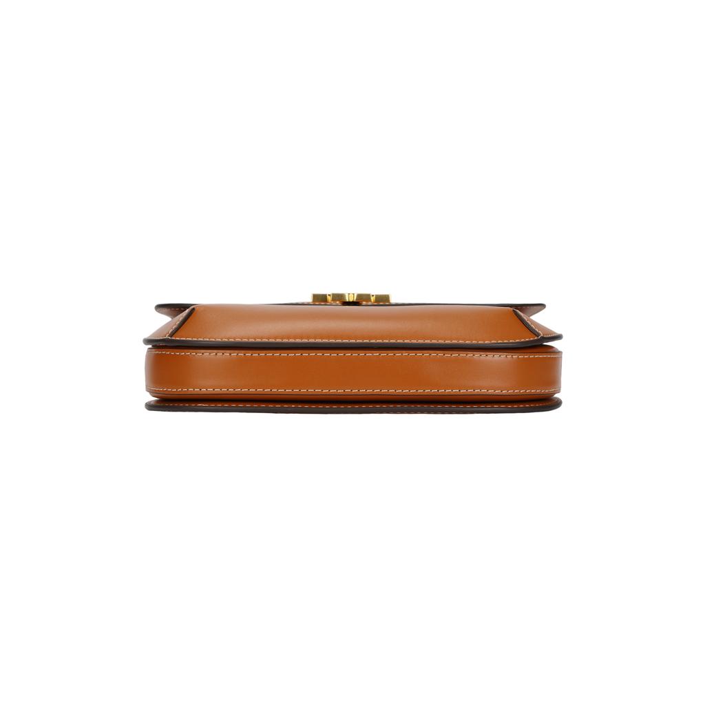 Tory Burch Eleanor Magnetic Snap Flap Leather Shoulder Crossbody Bag Women Bags 157317-201