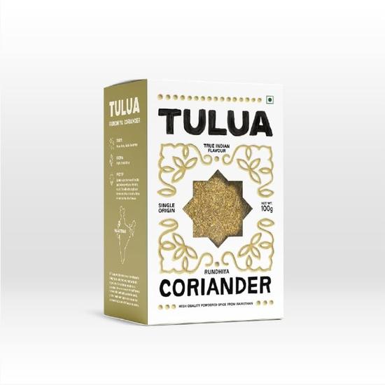 Tulua Ground Spices Masala Combo Pack of 4 | Lakadong Turmeric Powder, Guntur Chilli Powder, Kashmiri Chilli Powder, Coriander Powder