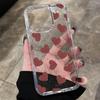 Minimalistisches Herz Glitzer Transparentes Handyhülle Für iPhone 17 Pro Max 16 15 14 13 12 11 XS XR X 7 8 Plus 17E Air Stoßfest Weiche Hülle