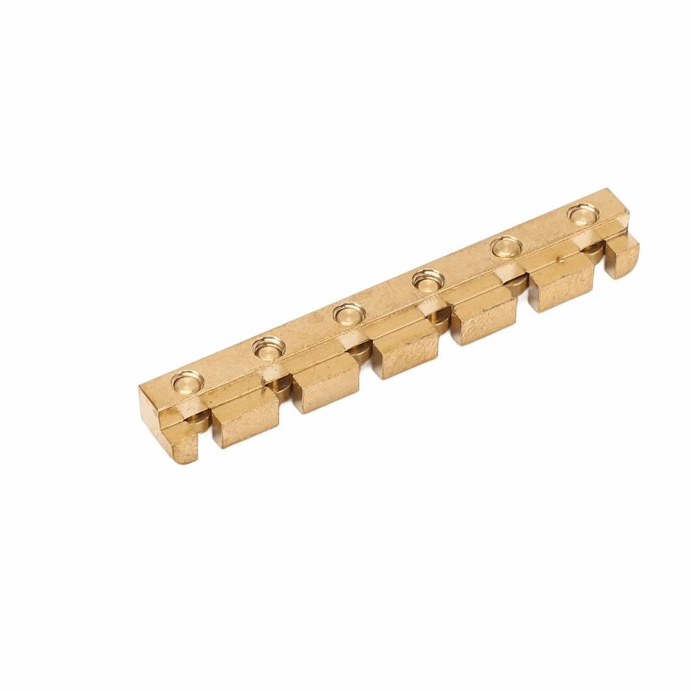 Brass Material Adjustable Guitar Nut Golden Electric Guitar Nut Brass Guitar Nut Guitar Accessory