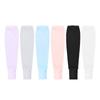 Elastic Long Ice Silk Sleeves Arm Protection Cycling Gloves Sunscreen Arm Covers  Women/girls
