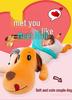 Couple Strap Dog Plush Toy: Large, Soft Prone Position Pillow Doll Cushion