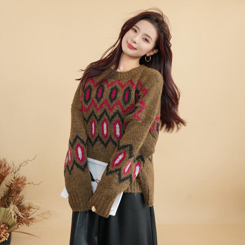 IMAGINEX Women's Urban Casual Long Sleeve Sweater