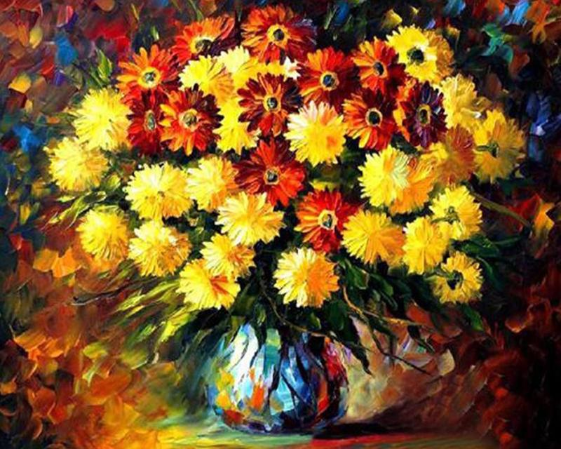 5D DIY Diamond Painting Full Round Square Rose Landscape Rhinestones Diamond Embroidery Cross Stitch Flowers Mosaic Handicraft