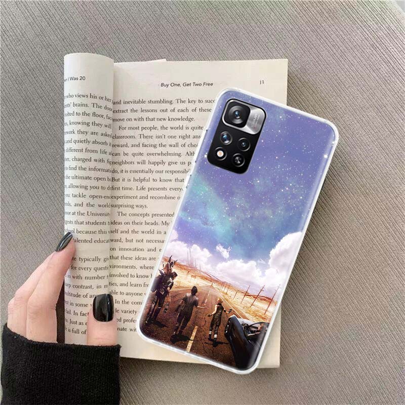 Final Fantasy VII Phone Case For Xiaomi Redmi Note 14 13 Pro Plus 5G Cover 13C 14C 12 12C 9 9T 9C 10 10C 8 7 6 10A 9A Pro Coque