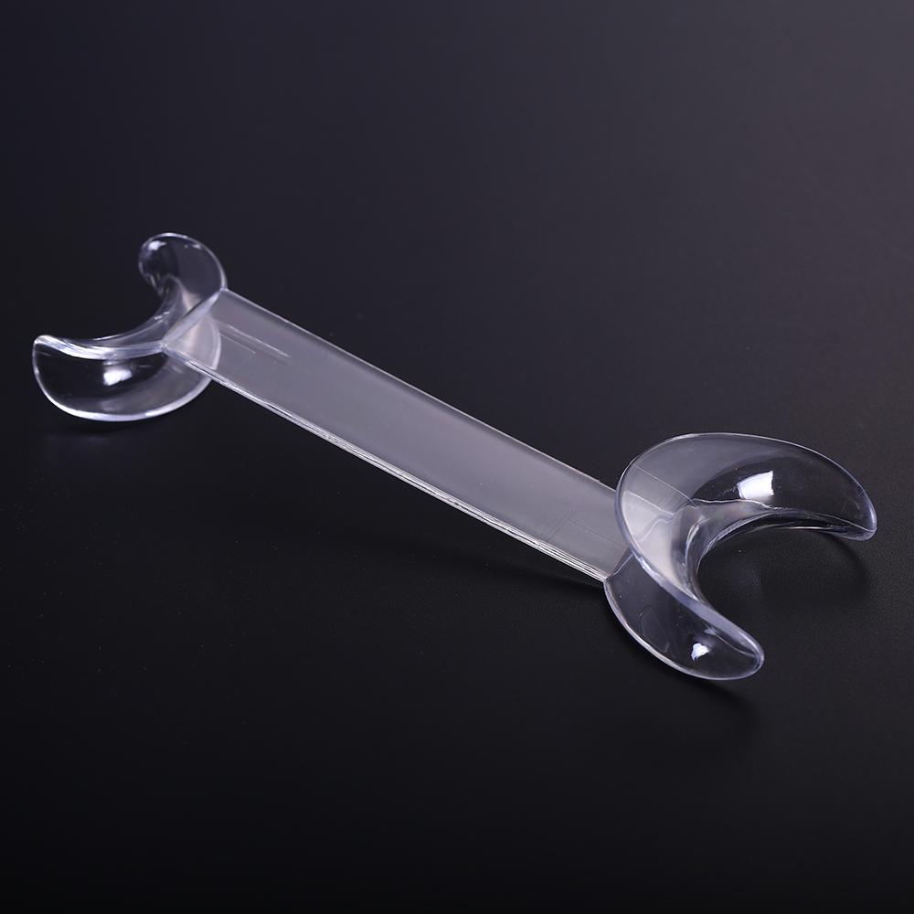 Dental Lip Retractor Intraoral Cheek Øvre Underleppe Retractor Dobbelthode Gjennomsiktig Stor/liten