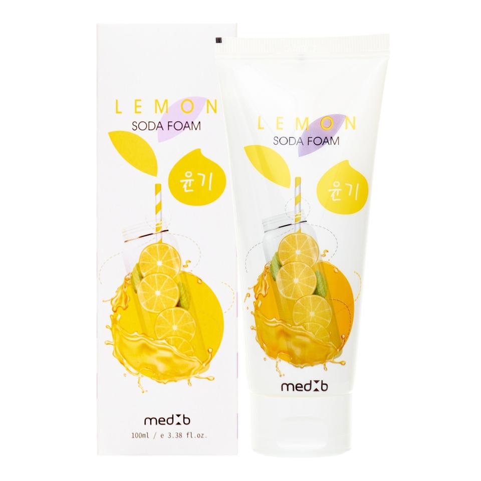 

Пенка для умывания с экстрактом лимона и содой,MEDB Lemon Soda Foam,100мл