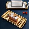 Premium Gold 304 Stainless Steel Serving Tray